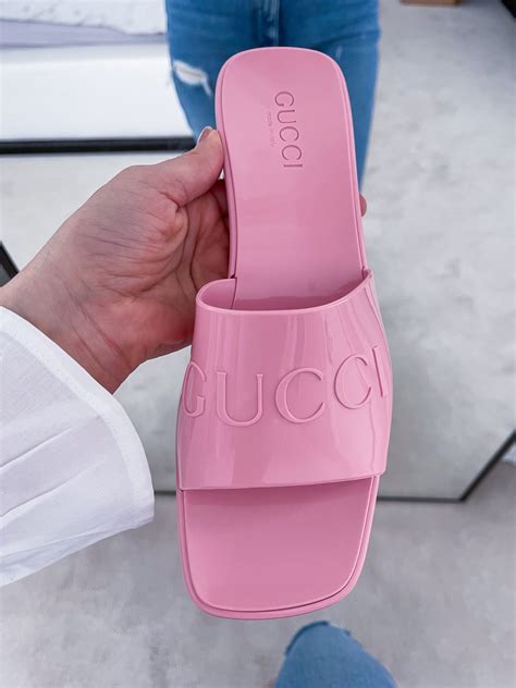 gucci pink sandals dupe|gucci knockoff sandals.